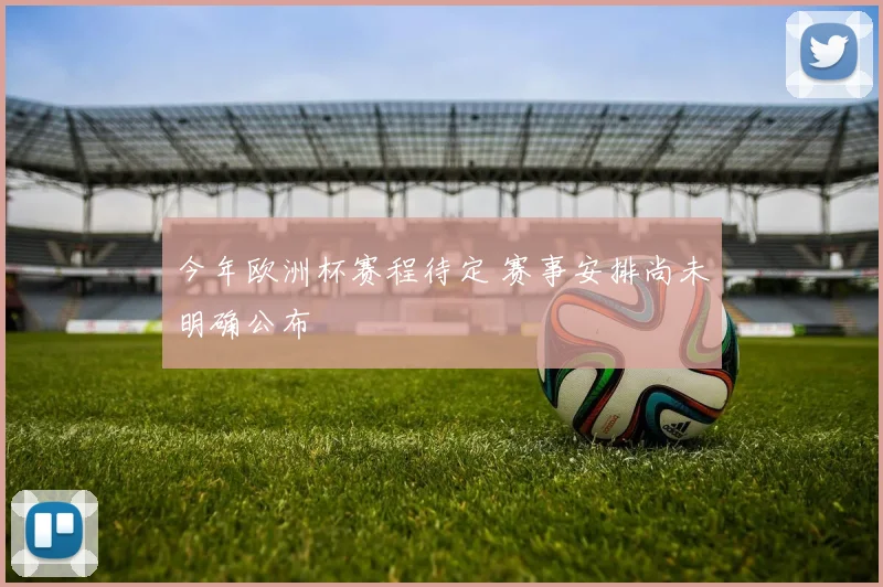 今年欧洲杯赛程待定 赛事安排尚未明确公布